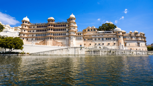 View of a City Palace - Udaipur