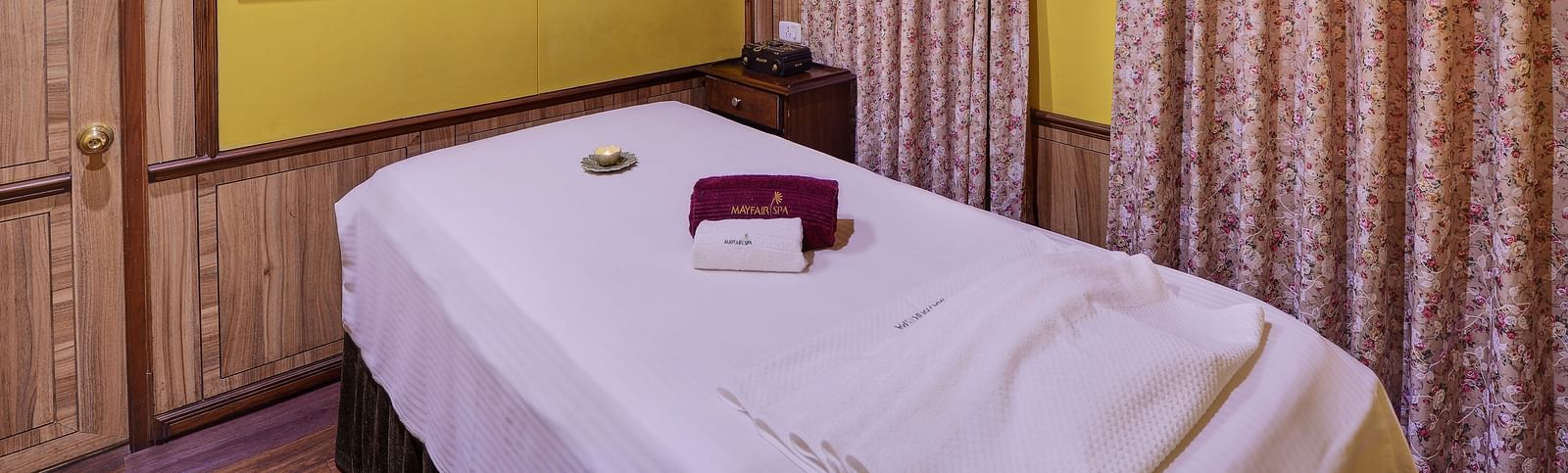 a treatment bed at the spa - Mayfair Hill Resort, Darjeeling  1