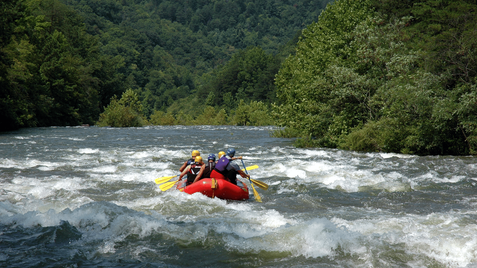 rafting