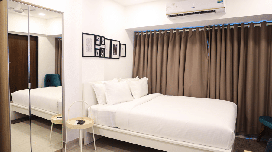 Fully furnished service apartment in Mumbai