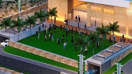 Facade of Swosti Premium Beach Resorts, Puri