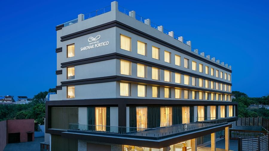 Facade of Nataraj Sarovar Portico Hotel - Best Business Hotels in Jhansi