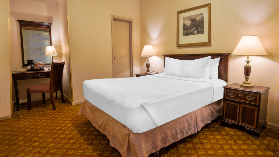 Well-equipped hotel rooms that enable a comfortable stay at Night Hotel Broadway