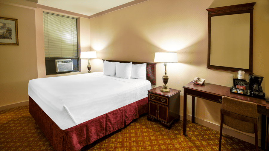 King Size Rooms at Night Hotel Broadway