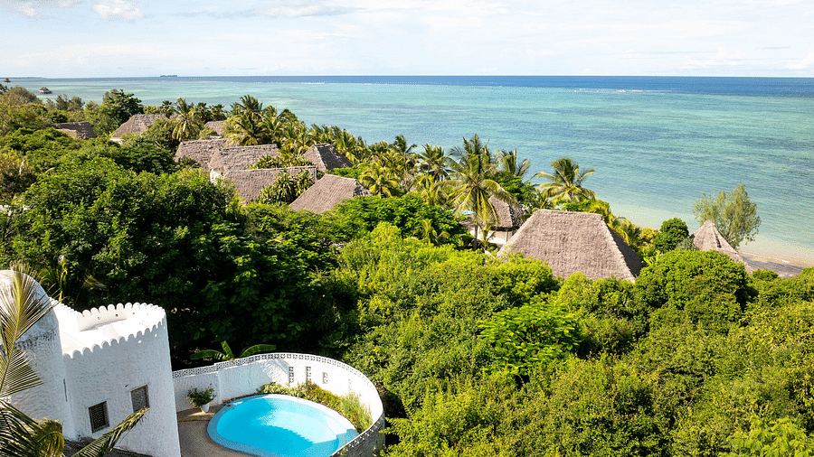 Aerial View from Mosoon Villa at Shooting Star Boutique Hotel