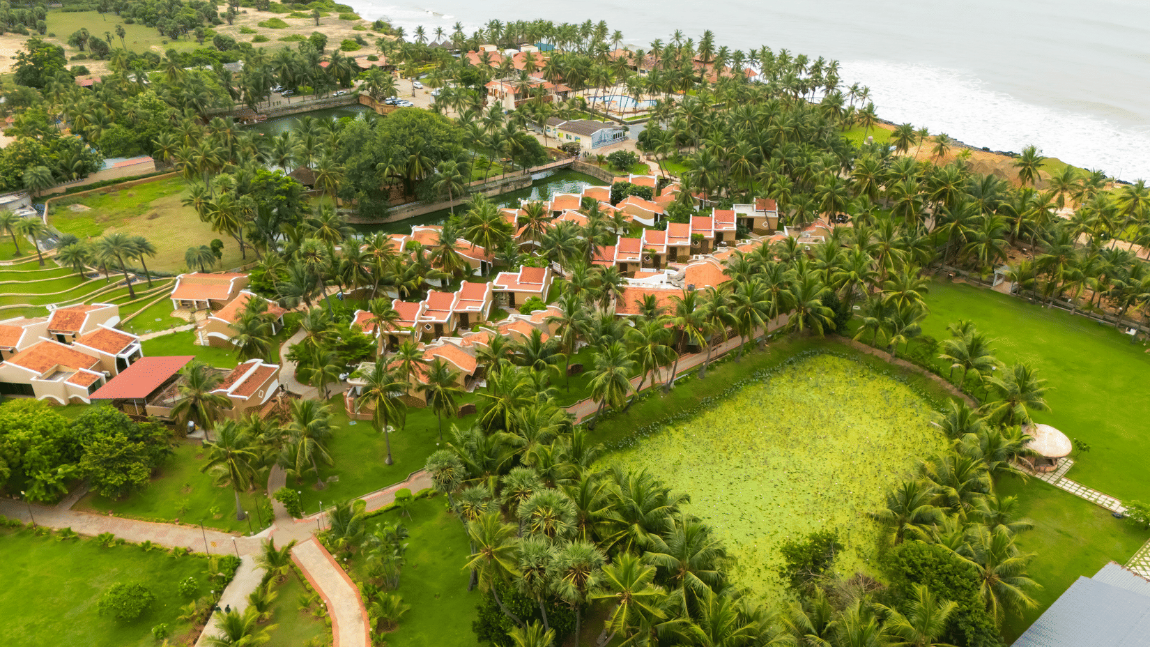 MGM Beach Resort aerial view 2
