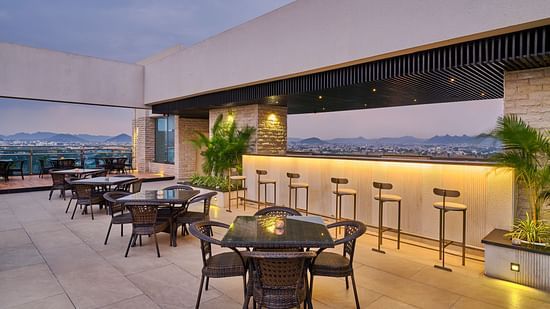 360 Degree rooftop restaurant