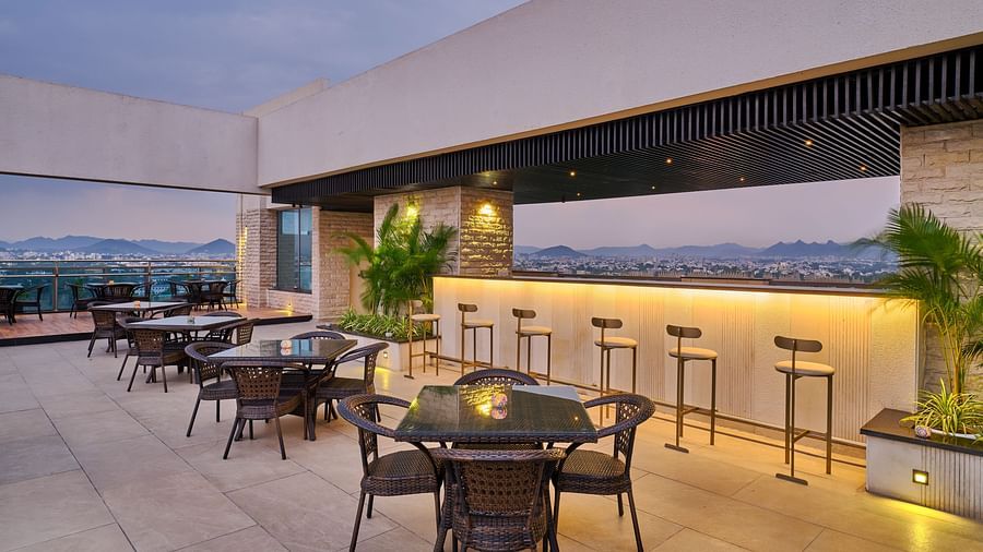 360 Degree rooftop restaurant