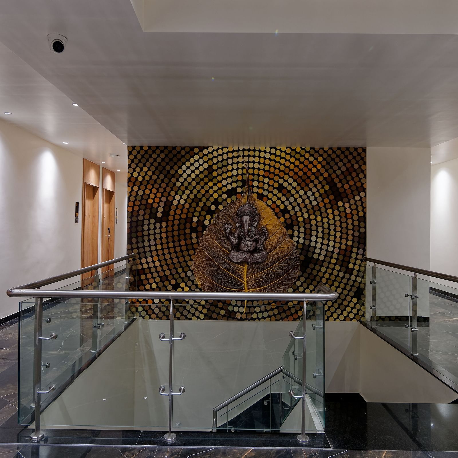 Corridor area of M Square Hotels & Resorts