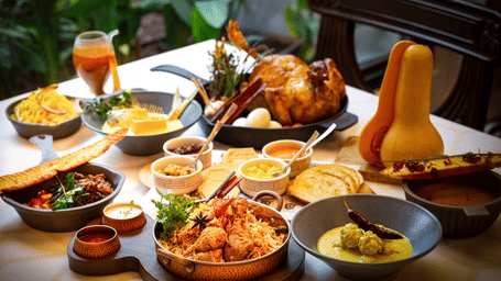 Food served at Ministry of Chutneys - Anglo Indian Food