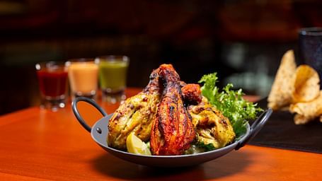 Food served at The Great Kabab Factory - Tangdi Kabab