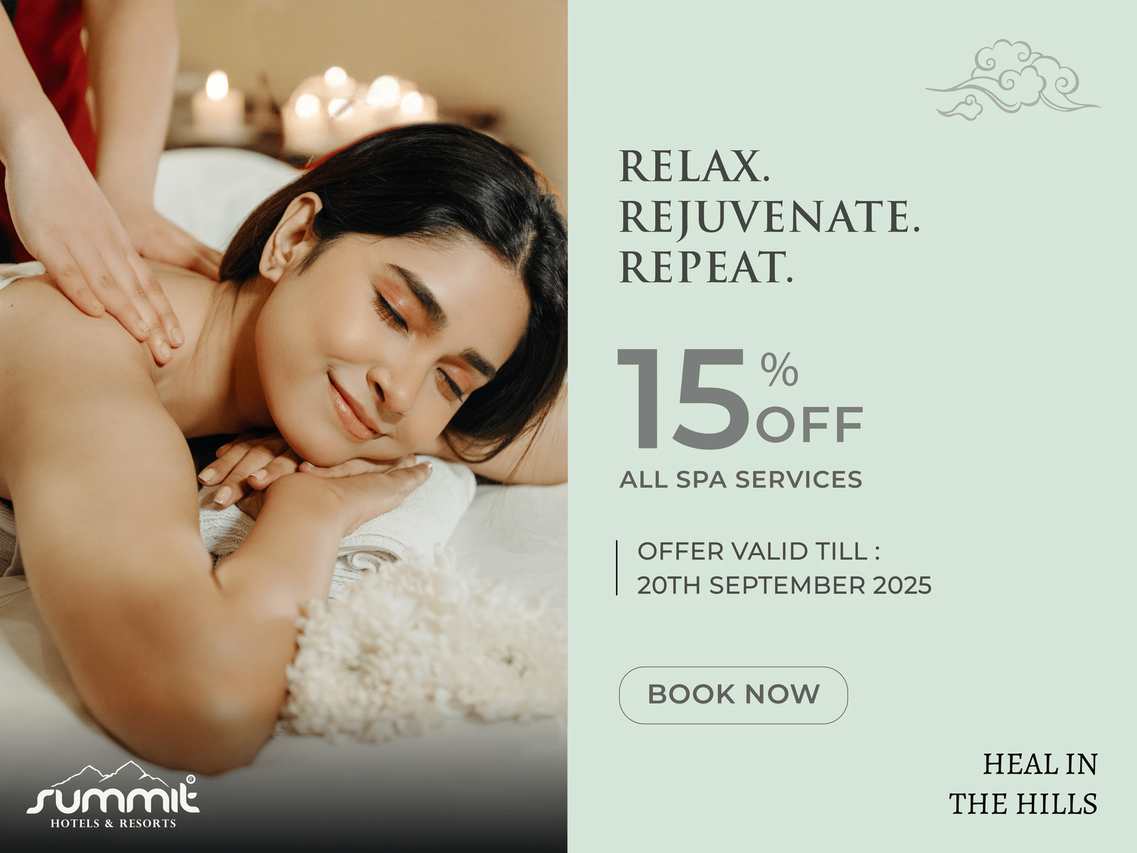 15  spa offer
