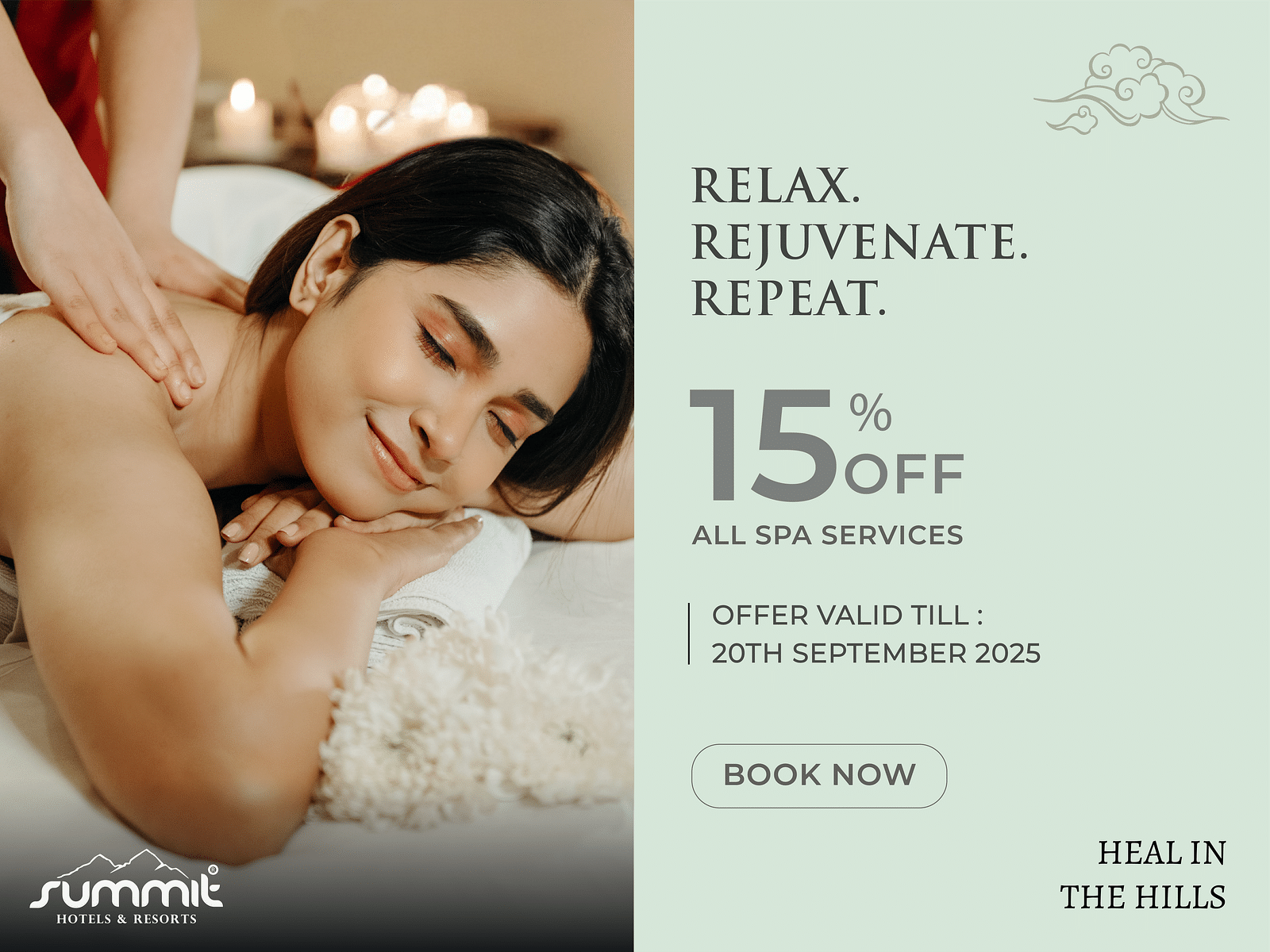 15  spa offer
