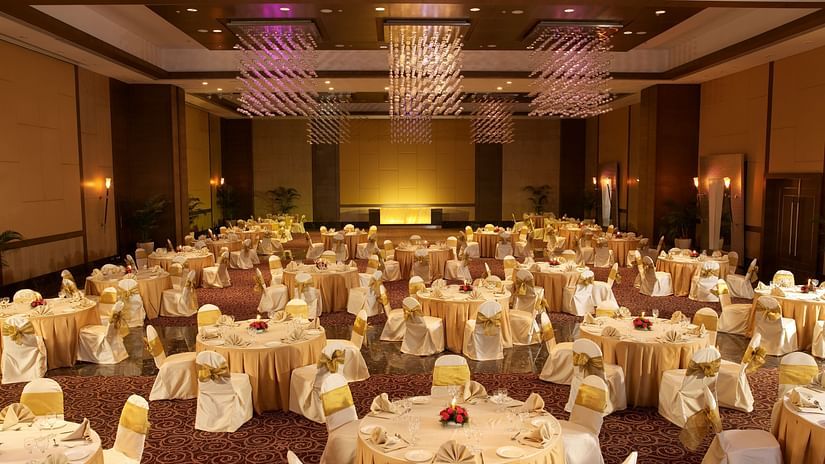 a banquet setting The Retreat Hotel and Convention Centre
