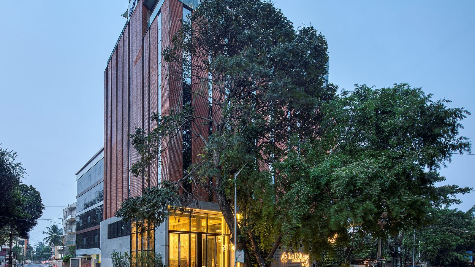 Facade of Le Foliage by TGI, Bangalore 