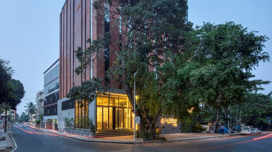 Facade of Le Foliage by TGI, Bangalore 