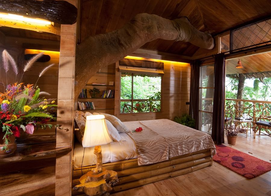 Tranquil Resort, Wayanad TreeHouse - Interior Verandah