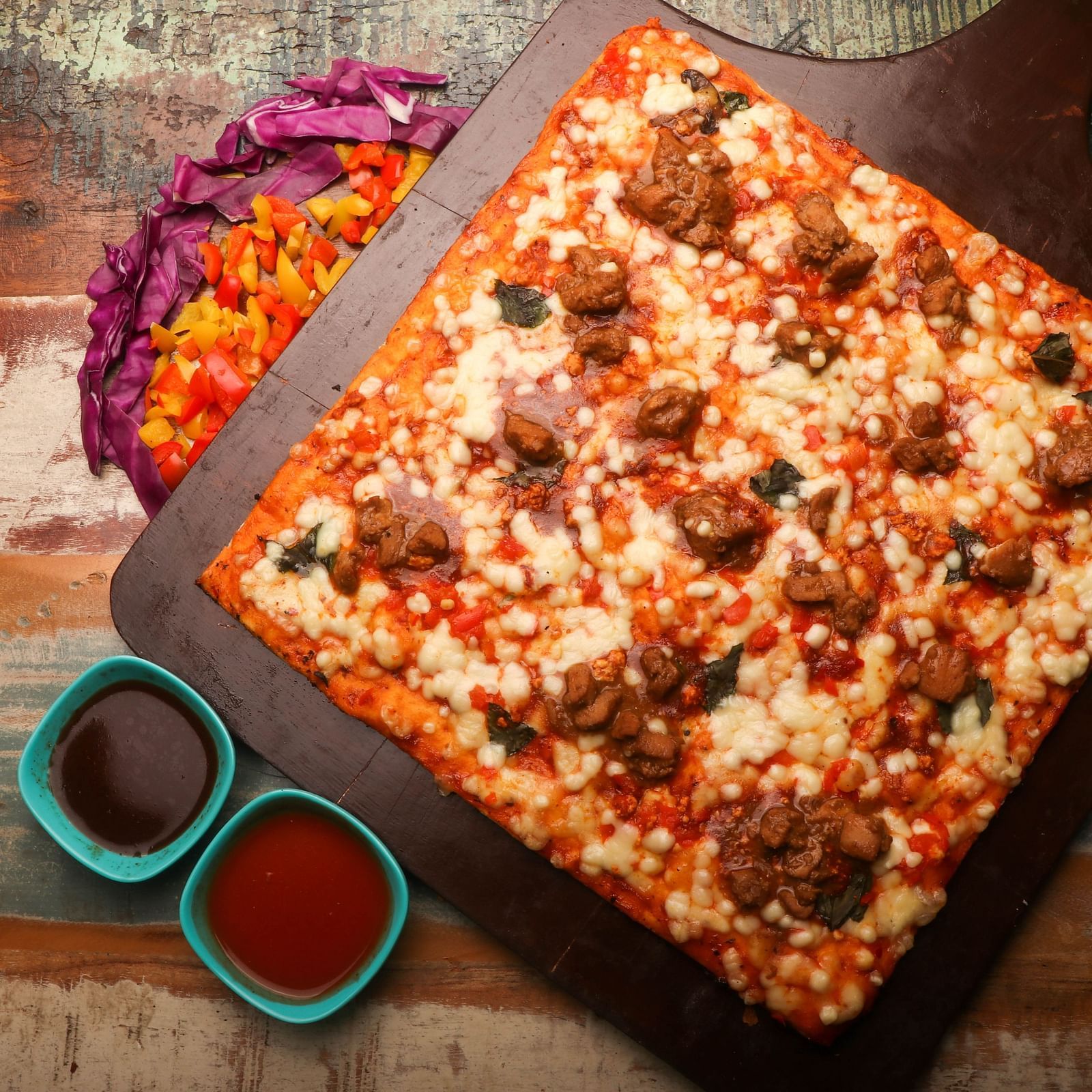 A picture BBQ roasted pulled chicken  | Diamond Parks, Pune