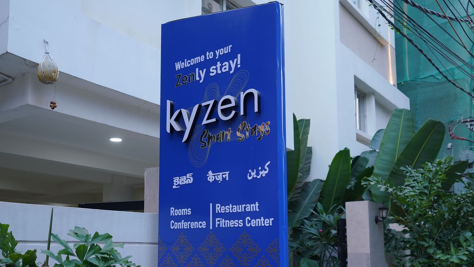 Facade of Kyzen Smart Stays.