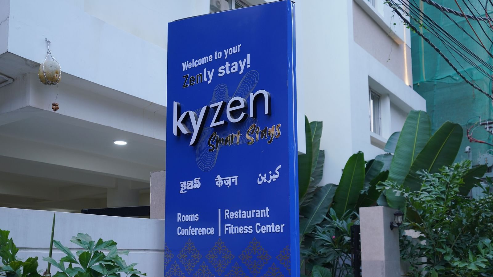 Facade of Kyzen Smart Stays.