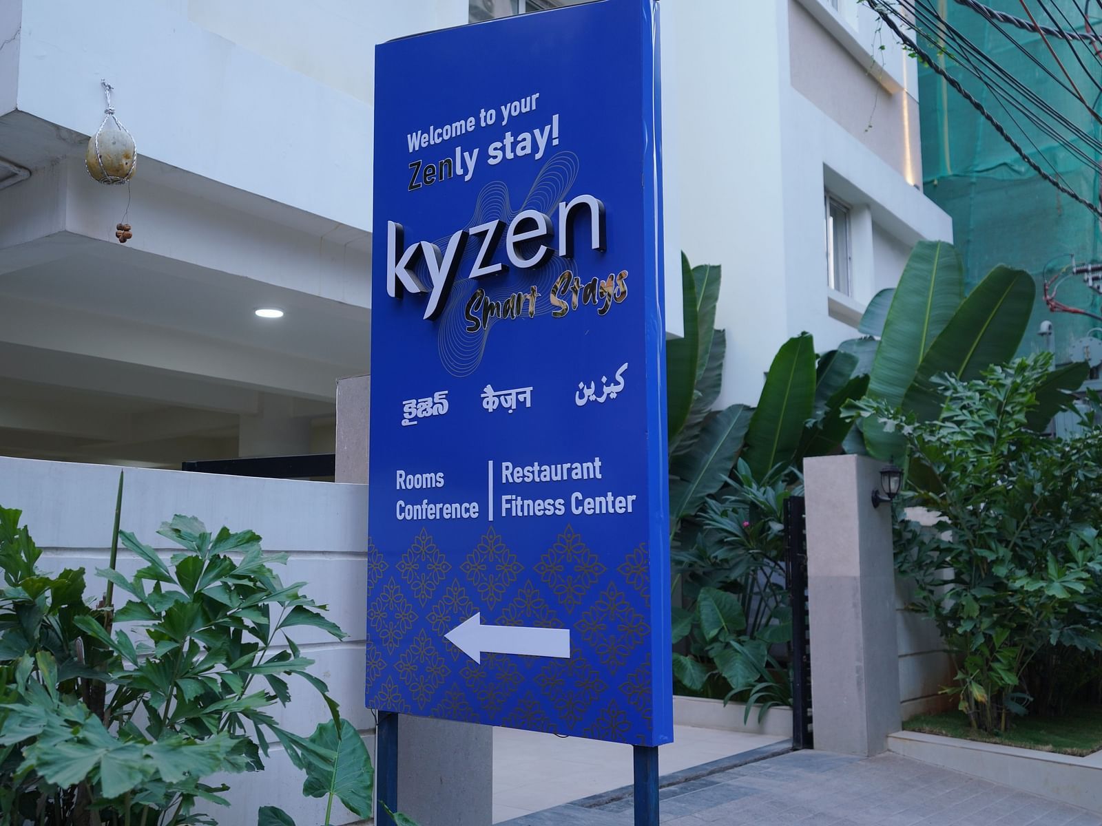 Facade of Kyzen Smart Stays.