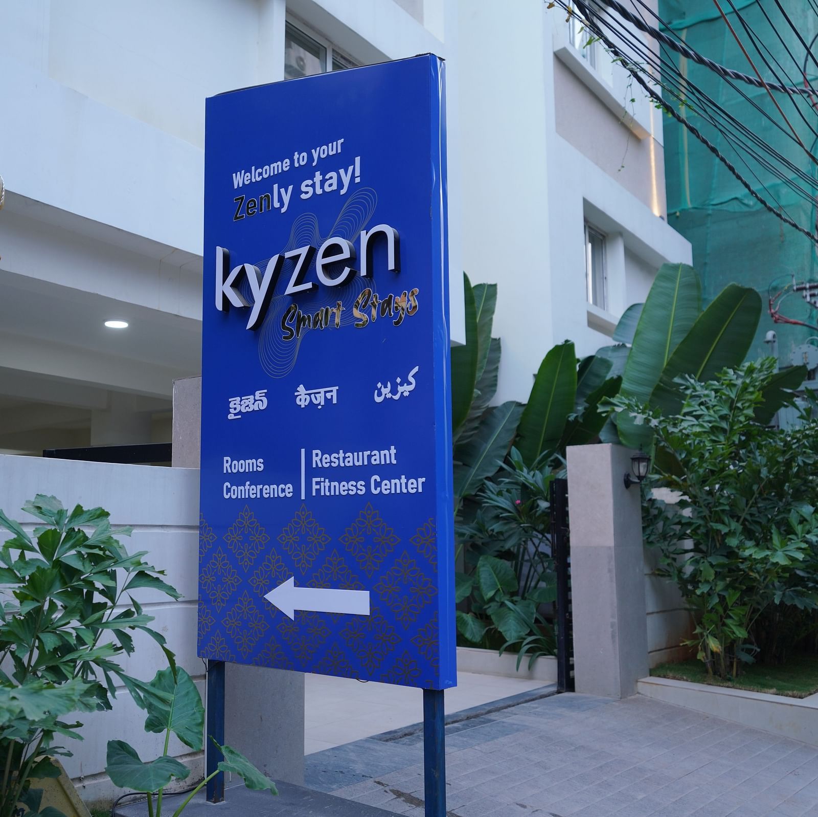 Facade of Kyzen Smart Stays.