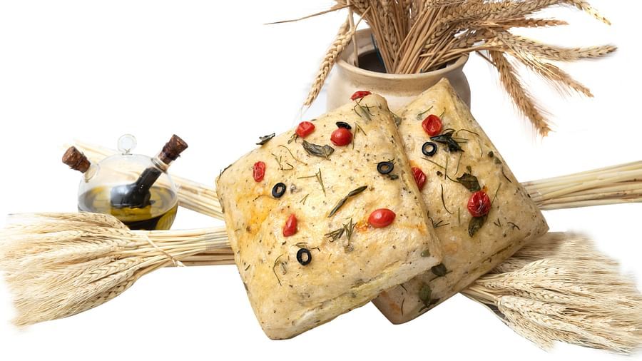 image of the Olive Focassia served at the ye old bakery - The Claridges New Delhi
