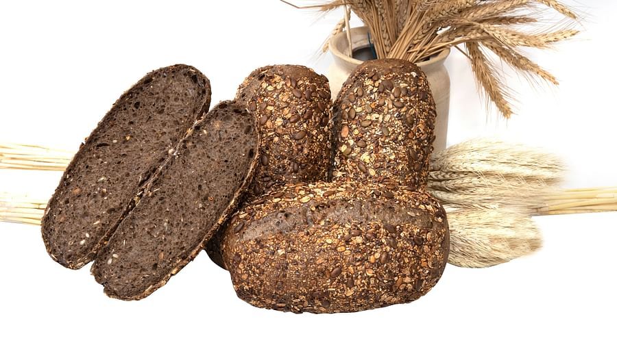 image of the Multigrain bread loaf brown in colour served at the ye old bakery
