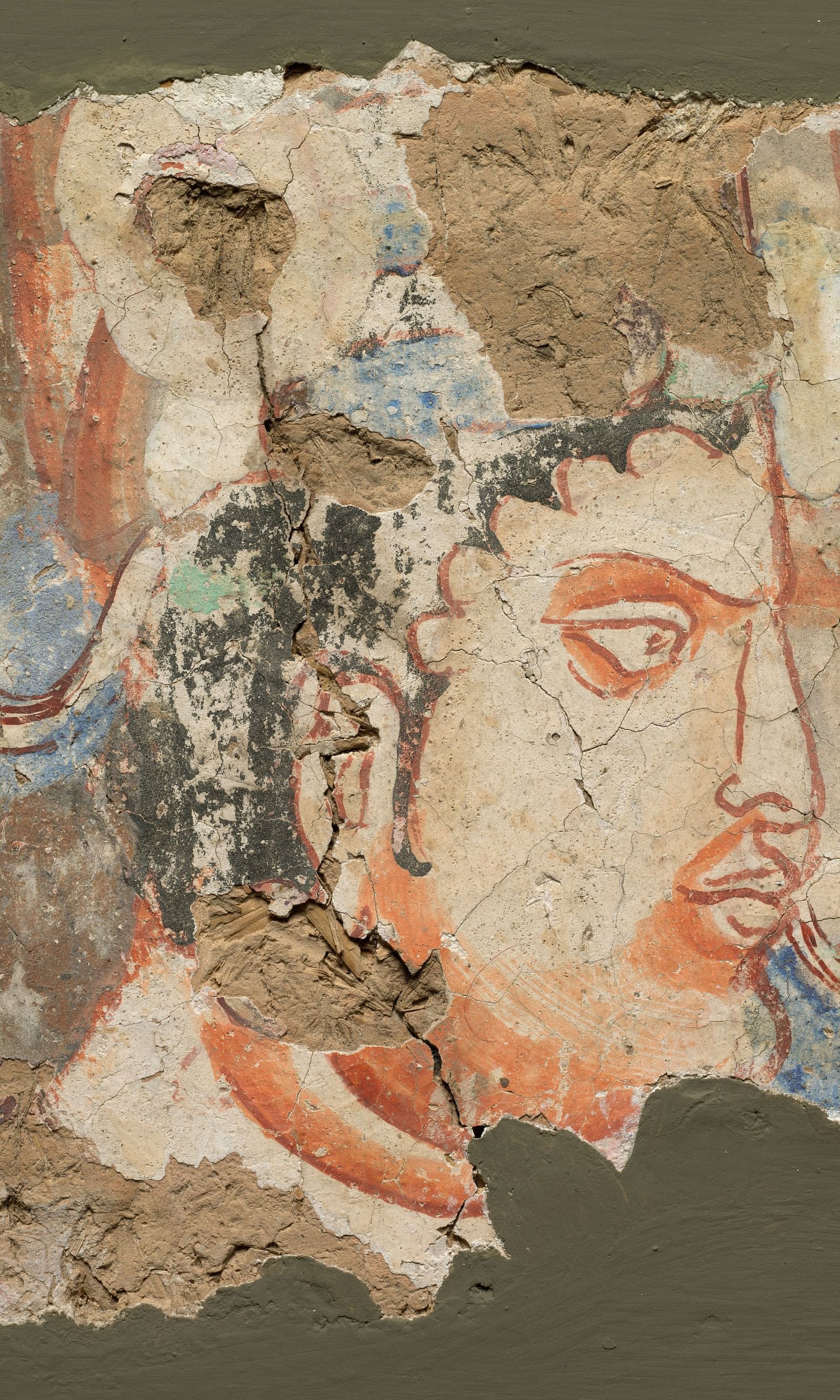 An old fragment of a frescoe 