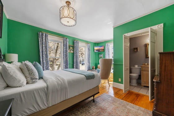 The Florence guest room at Hartstone Inn