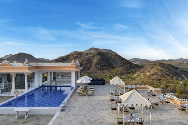Heated Plunge Pool Suite at Khas Mahal Suites