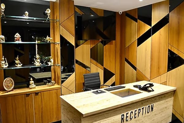 Reception and lobby at City Lake Hotel, Dasarahalli, Bengaluru