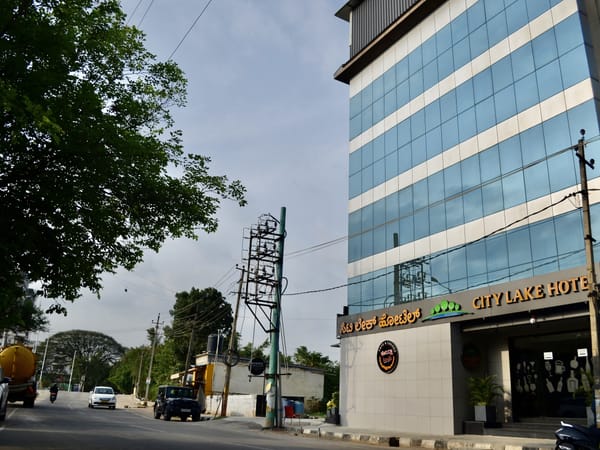 Exterior view of City Lake Hotel, Bengaluru