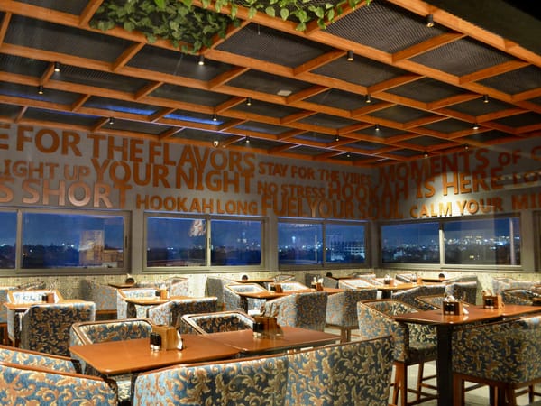 Koyla rooftop lounge at City Lake Hotel, RG Group of Hotels, Bengaluru