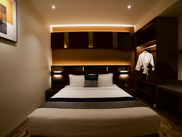 Executive Suite with lake view at RG Grand Hotel & Convention, Bengaluru
