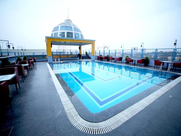 Pool area at RG Royal Hotel & Convention