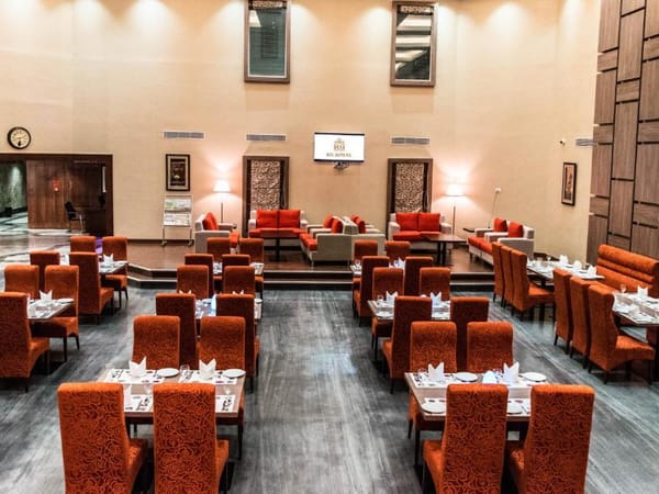 Maxims restaurant at RG Royal Hotel & Convention, Bengaluru