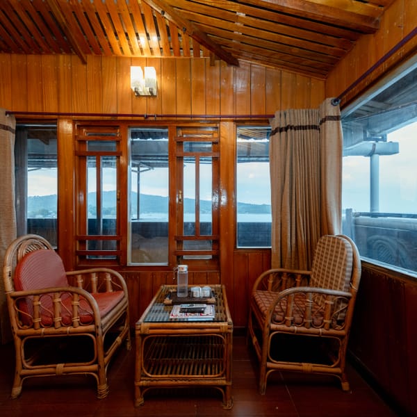 Wooden Cottage with sea view at Da Bay Inn, Port Blair