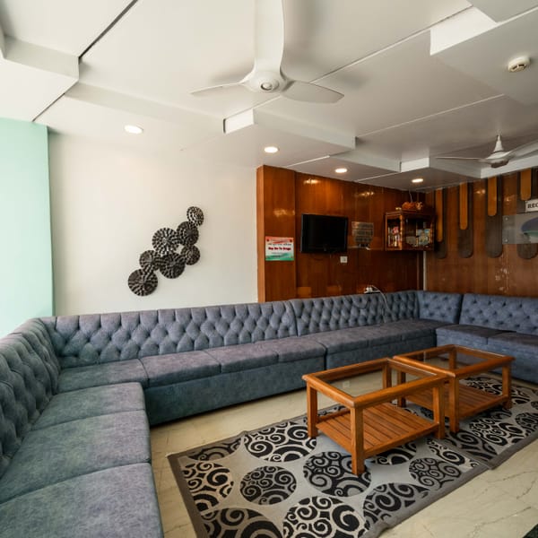 Reception and lobby at Da Bay Inn, Port Blair