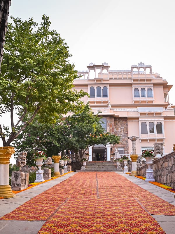 Fateh Niwas courtyard