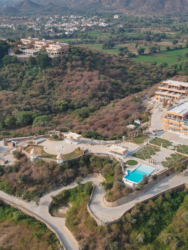Fateh Vilas aerial view