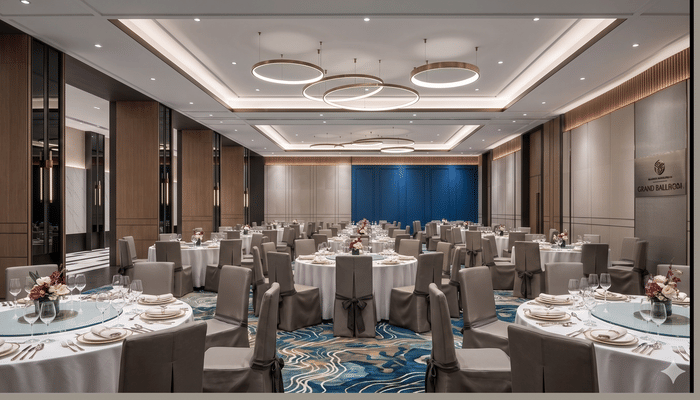 Banquet and event hall at RG Grand Hotel & Convention, Bengaluru