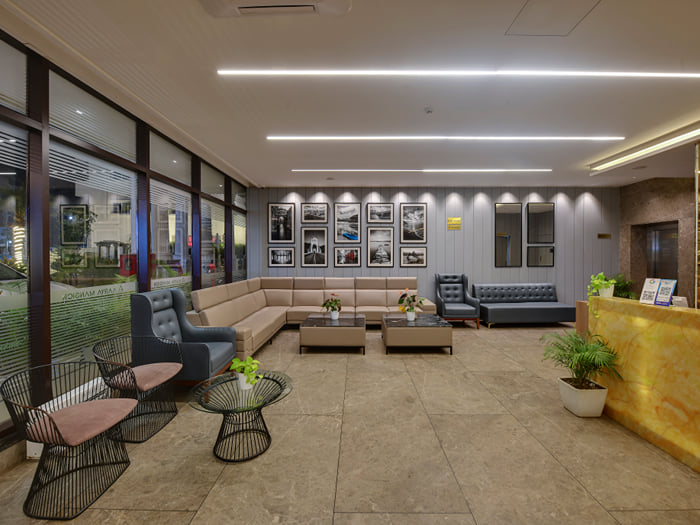 Lobby at VIVIDUS Sleek Aarya Mansion