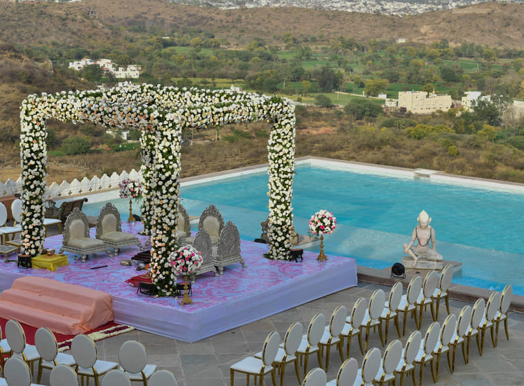 Wedding decoration at Fateh Garh