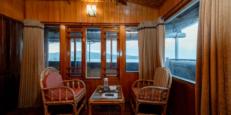 Cottage sit-out with sea view at Da Bay Inn, Port Blair
