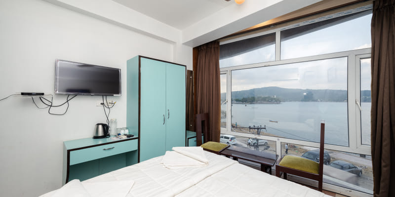 Junior Room with sea-facing balcony at Da Bay Inn, Port Blair