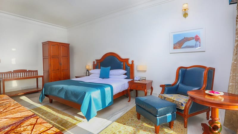 Deluxe Rooms with Balcony at Fateh Niwas