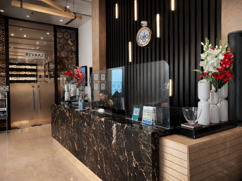 The Sahil Hotel – Front Desk and Lobby