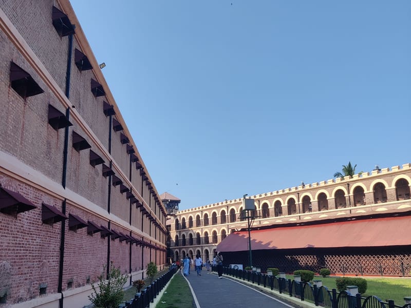 The historic Cellular Jail National Memorial in Port Blair