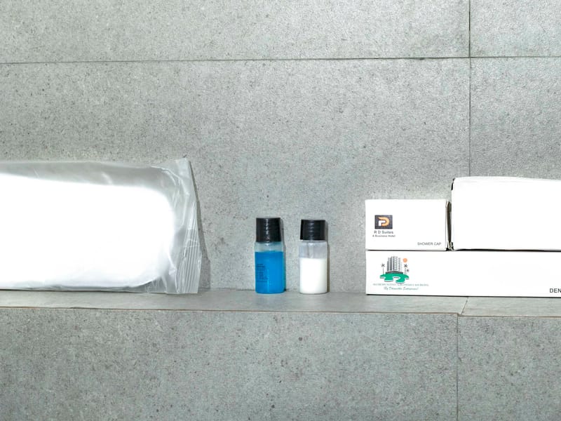 Complimentary toiletries